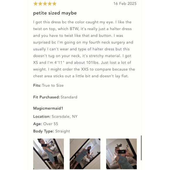 NWT Size S - Anthropologie Twist-Halter Linen Blend Mini Dress (NWT US$ 148) - Picture 9 of 15